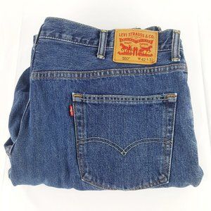 Levis 550 Mens Blue Jeans 42 x 32 Relaxed K16